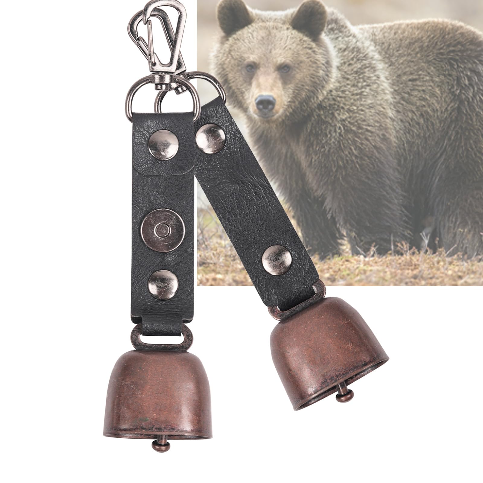 Amazon | HUCOZY クマよけ鈴 心地いい音色の熊鈴 消音機能付で